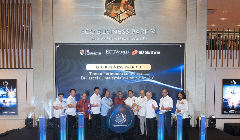 Official launch & opening of Eco Business Park 7 Sales Gallery first industrial park in Parcel C of Malaysia Vision Valley 2.0