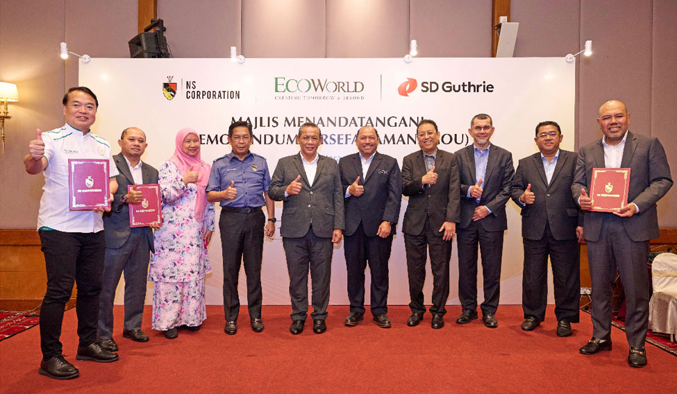 SD Guthrie, EcoWorld and NS Corporation to develop industrial park